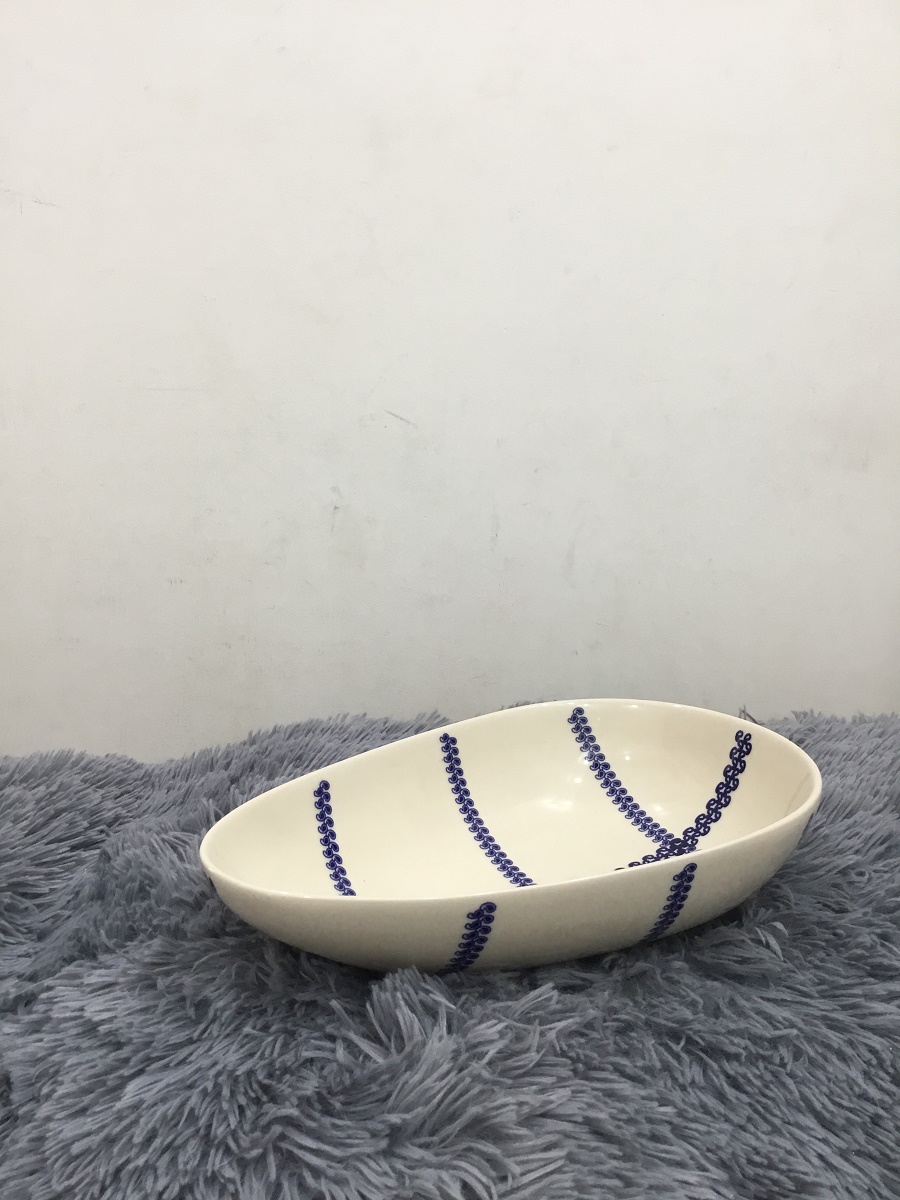 Tô oval hình trứng 30 cm - gốm sứ cường phát