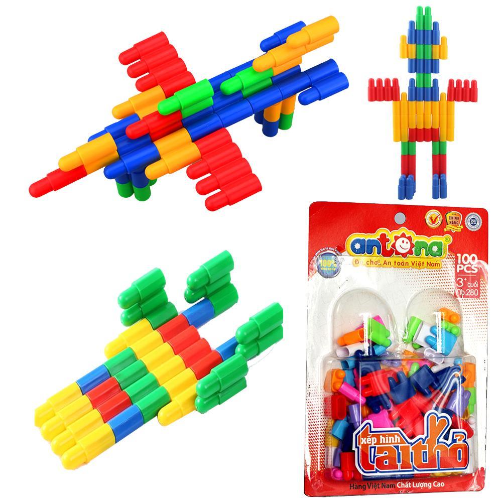 Xếp hình Tai Thỏ 100 chi tiết  ANTONA - Hàng Việt Nam Chính hãng