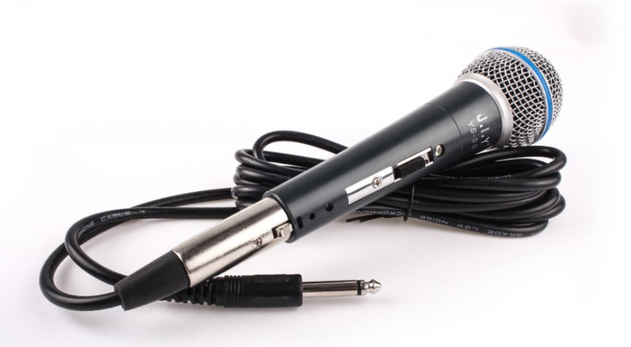 Micro Karaoke có dây chống hú, Micro có Shure YS-58