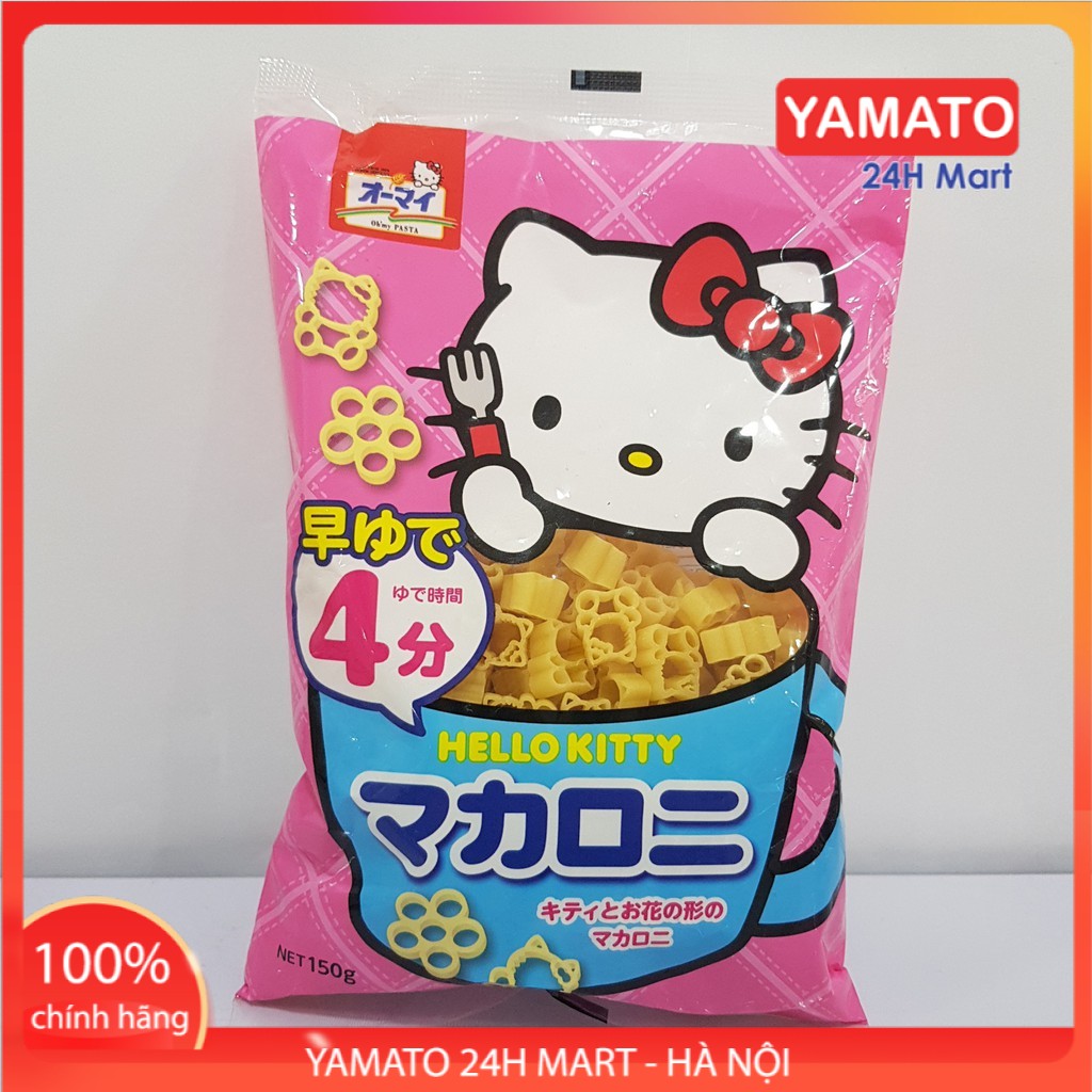 Mì Nui Hình Hello Kitty và Hoa 150g Nhật Bản, Mì Cho Bé Ăn Dặm, Mì Em Bé, Mì Hữu Cơ Cho Bé, Mì Tôm Cho Bé, Nui Cho Bé Ăn Dặm [DATE T7/2024]