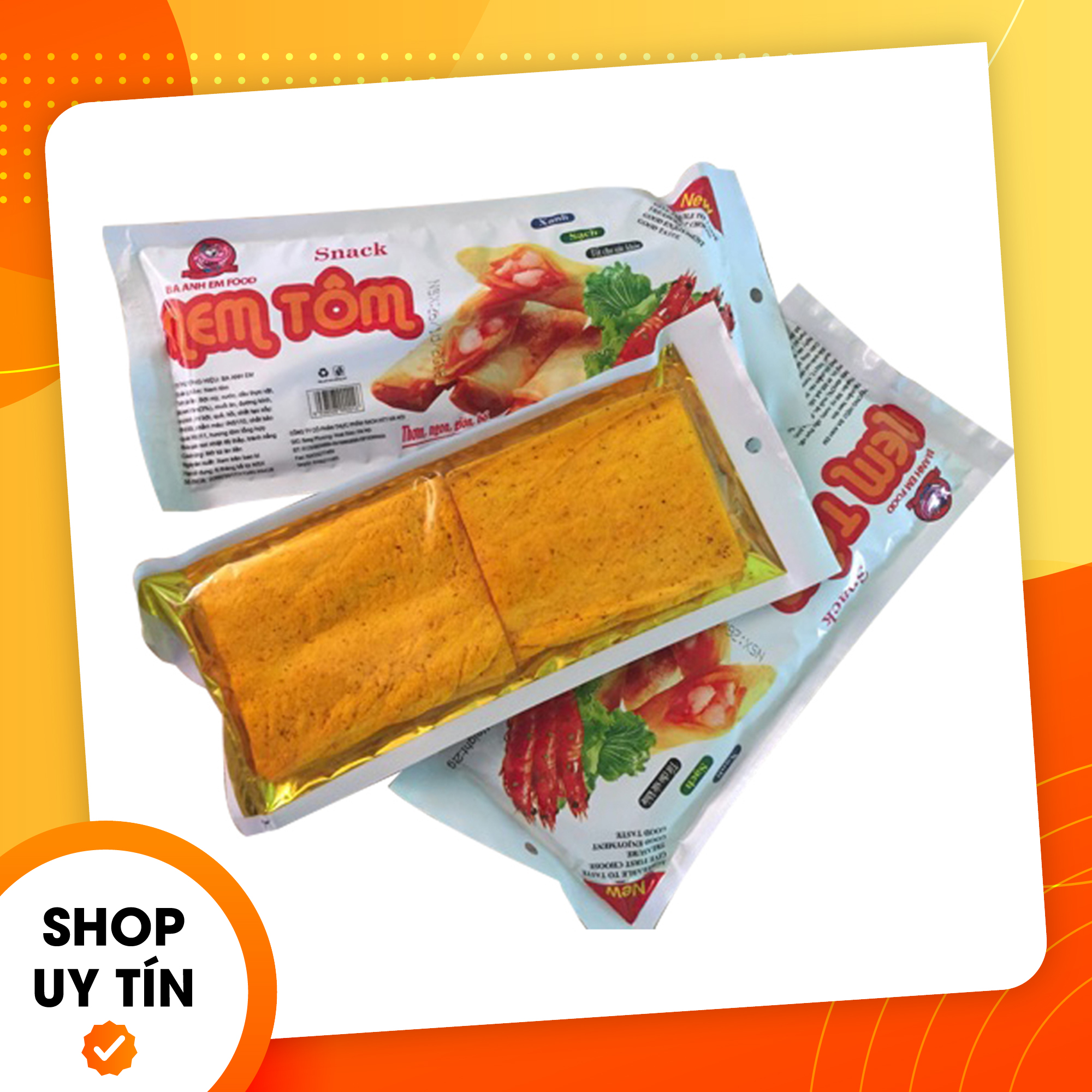 Snack Nem Tôm - Gói 22gr