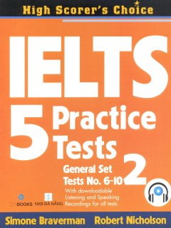 Fahasa - general set 2 - test no.6-10 - ielts 5 practice tests