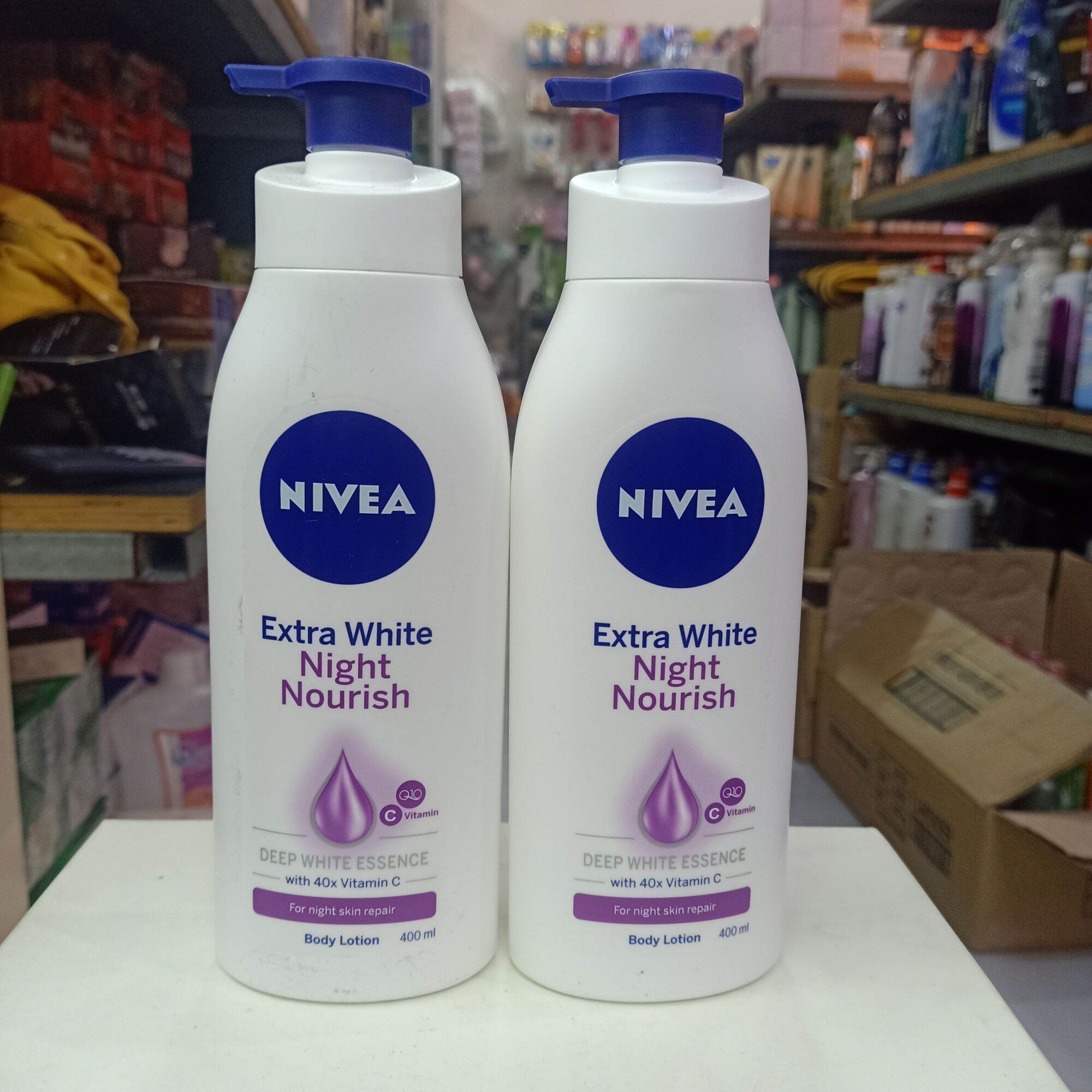 Sữa dưỡng thể nivea trắng da ban đêm 350ml