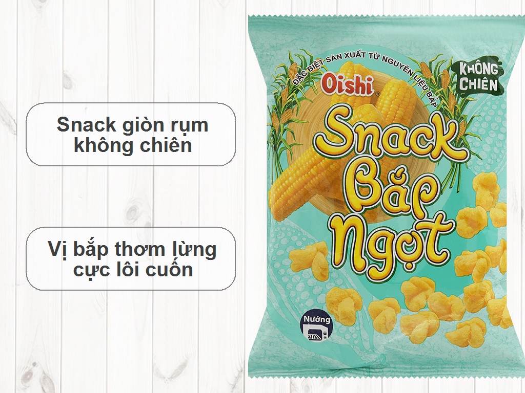 Snack bắp ngọt Oishi gói 32g