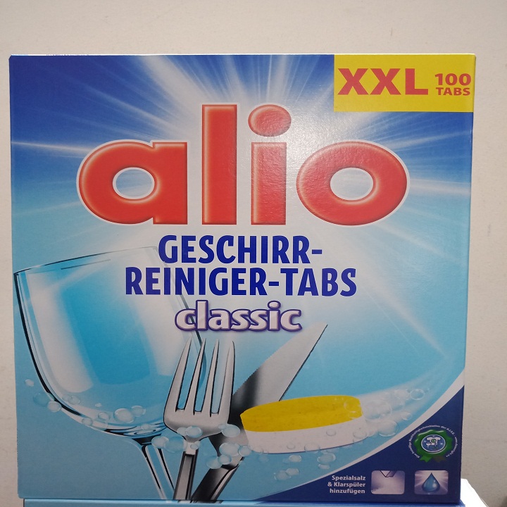 Viên rửa chén Alio 100 viên Classic Viên rửa bát Alio Đức