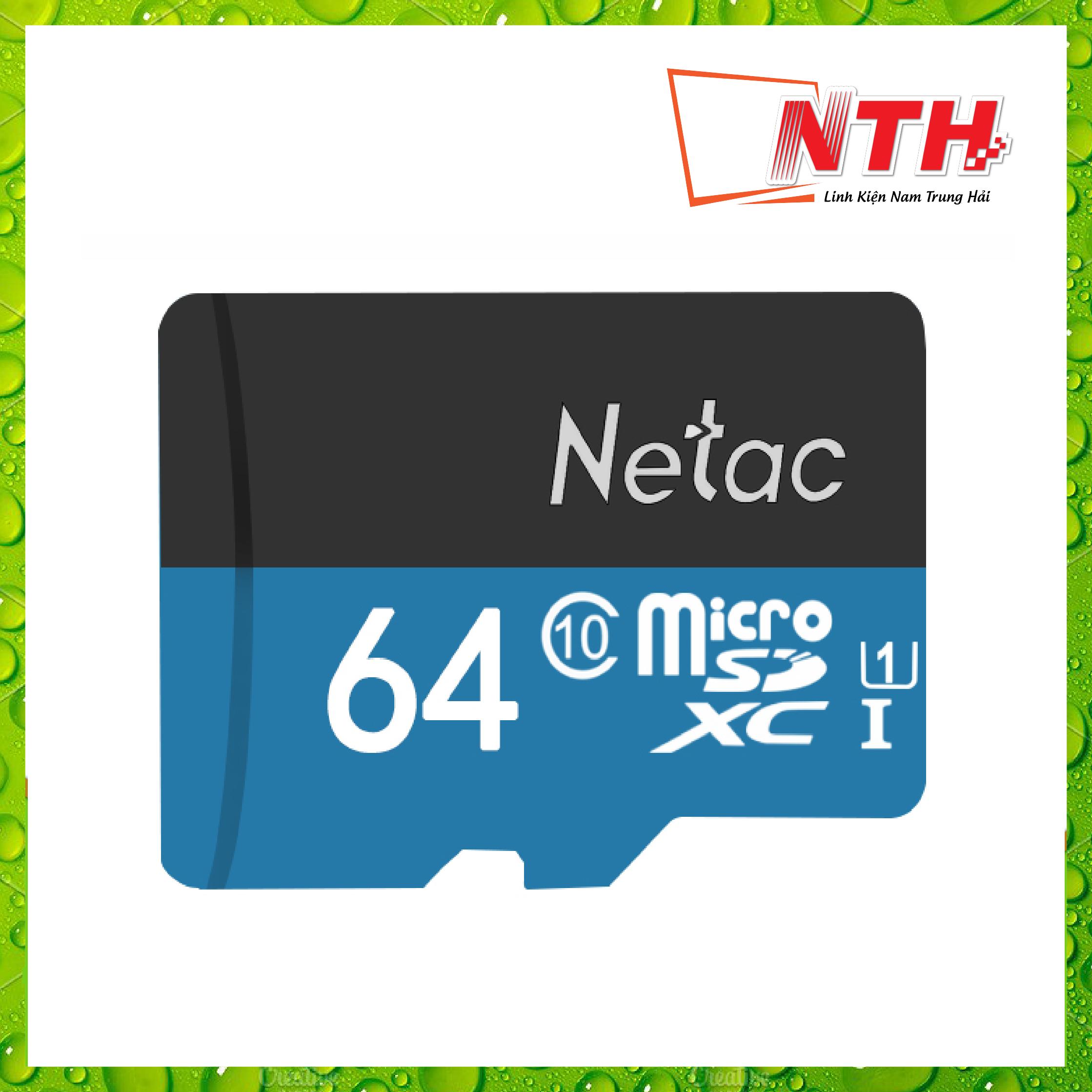 HCMBH 5 NĂM THẺ NHỚ MICRO SDHC NETAC 64GB