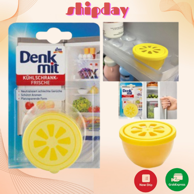 Sáp khử mùi kháng khuẩn tủ lạnh Denkmit 40g - Hàng nội địa Đức