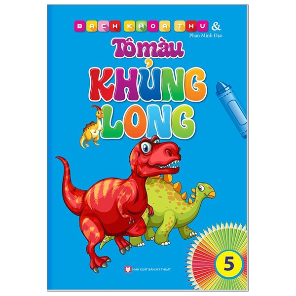 Fahasa - tô màu khủng long - tập 5