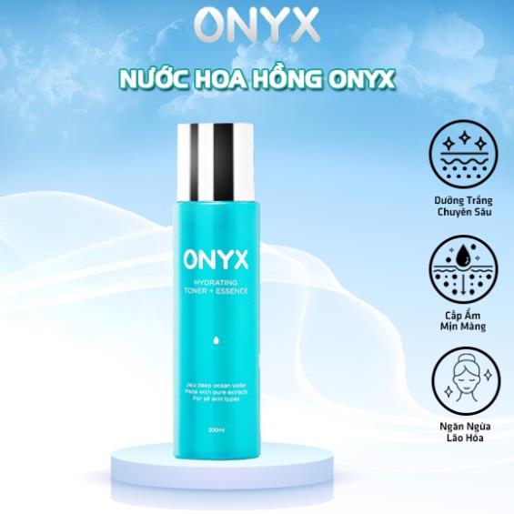 Nước hoa hồng onyx cosmetic kết hợp dưỡng chất phục hồi dưỡng ẩm làm sáng da hydrating toner essence 200ml