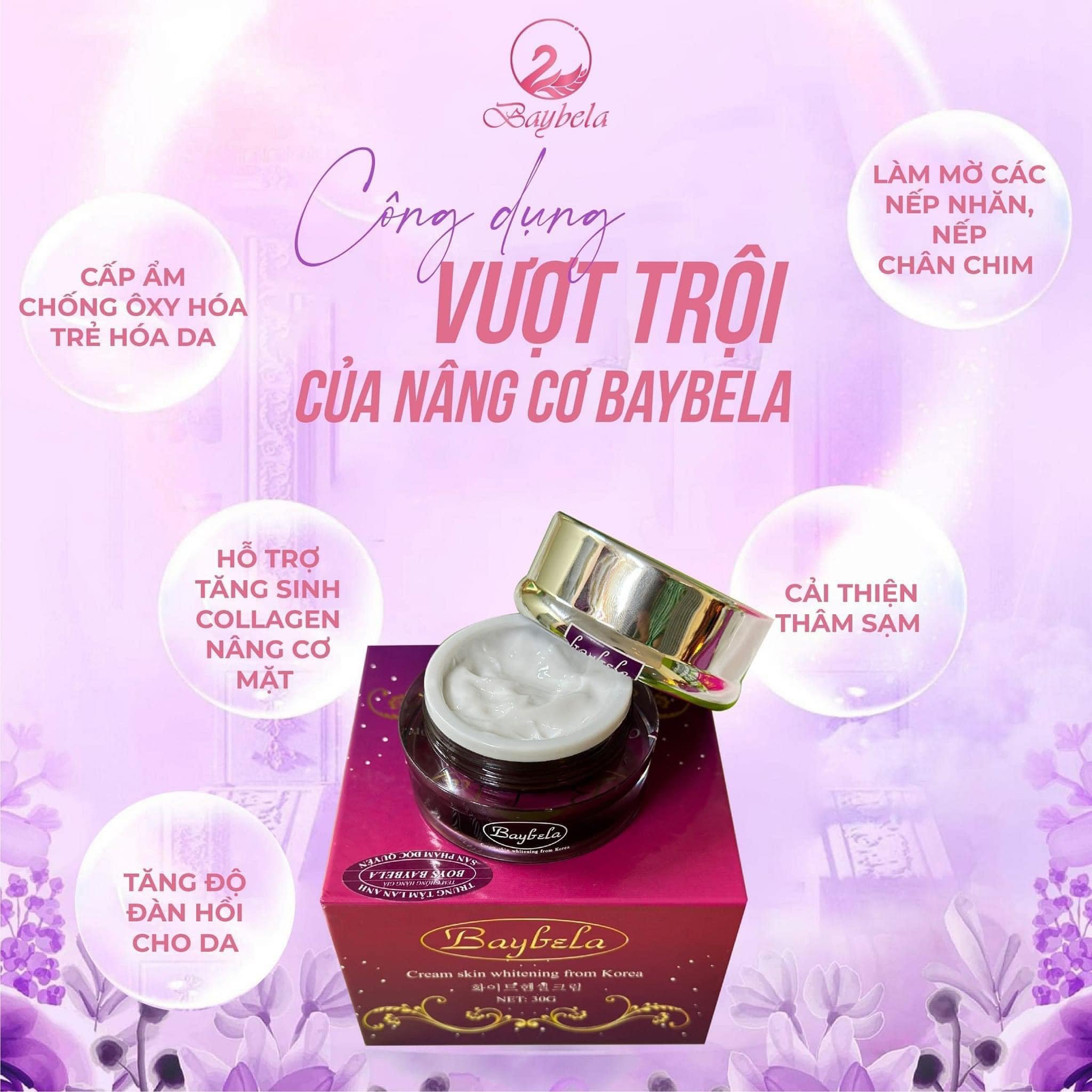Kem ngày nâng cơ Baybela Hàn quốc