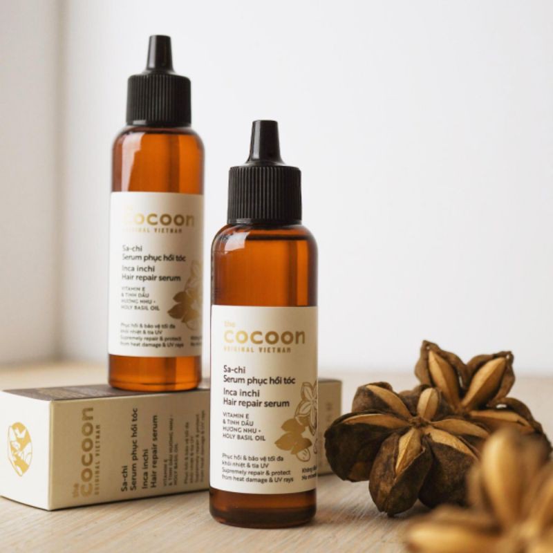 Serum Sachi phục hồi tóc Cocoon 70ml