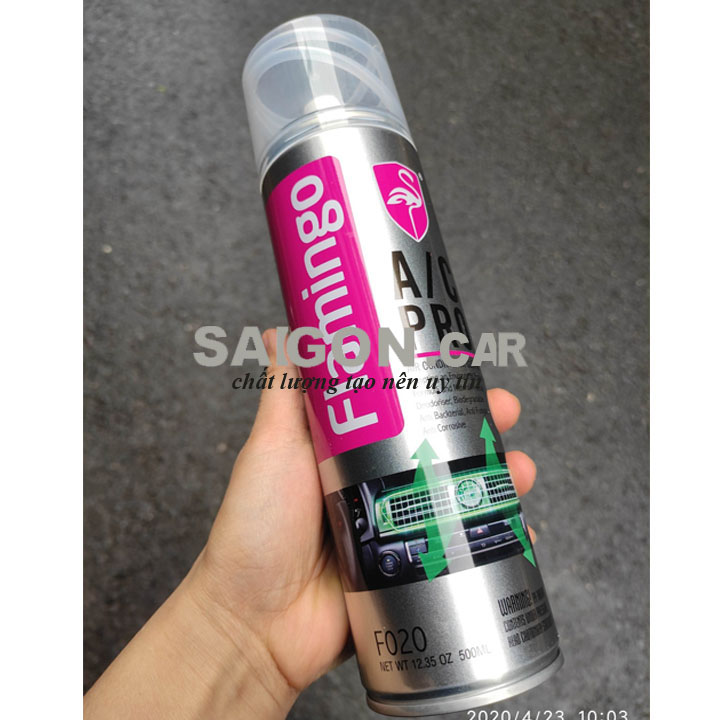HCM-Chai xịt rửa máy lạnh,Xịt khử mùi điều hòa,khử mùi hôi vệ sinh giàn lạnh giúp thông thoáng xe -hàng Flamingo cao cấp 500ml có vòi xịt ,giúp làm nhanh thời gian làm lạnh,  tiết kiệm năng lượng, đảm bảo an toàn sức khỏe