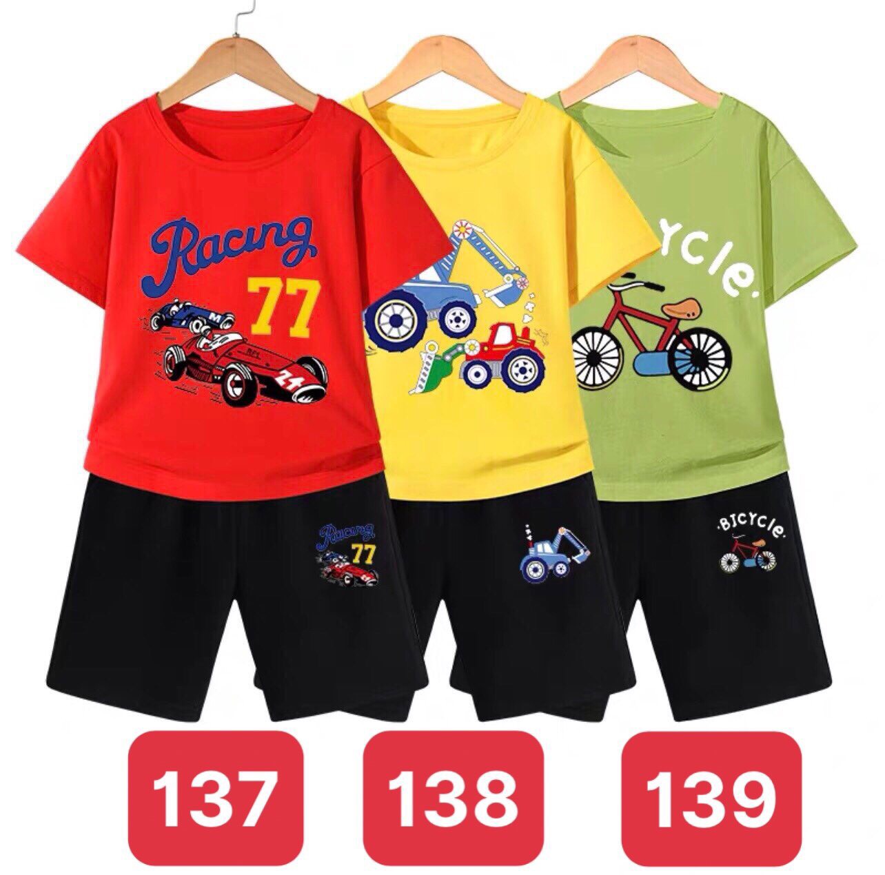 Quần áo HipHop thể thao dành cho bé trai mã 137, 138, 139 cho bé 5-14 tuổi ( cân nặng từ 18-40kg)