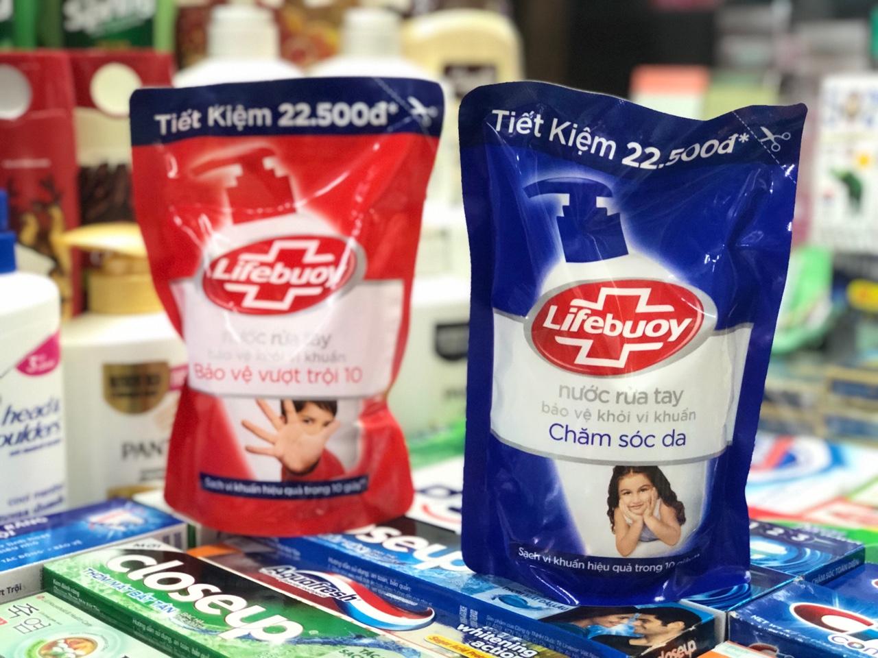 Rửa tay bịch lifebuoy 450g