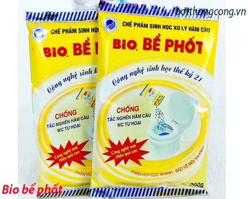 3 gói men vi sinh bể phốt Bio, phân hủy hữu cơ bể phốt, chống đầy, chống tắc, khử mùi, không phải hút bể phốt, tránh lãng phí