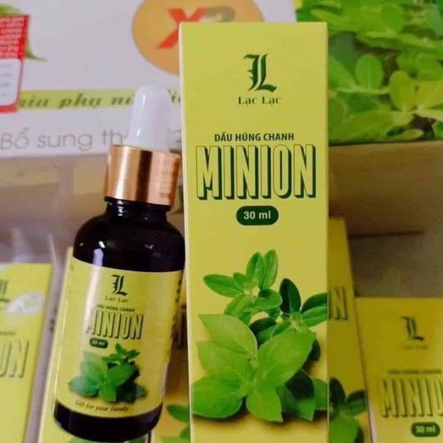 Dầu húng chanh Minion 30ml
