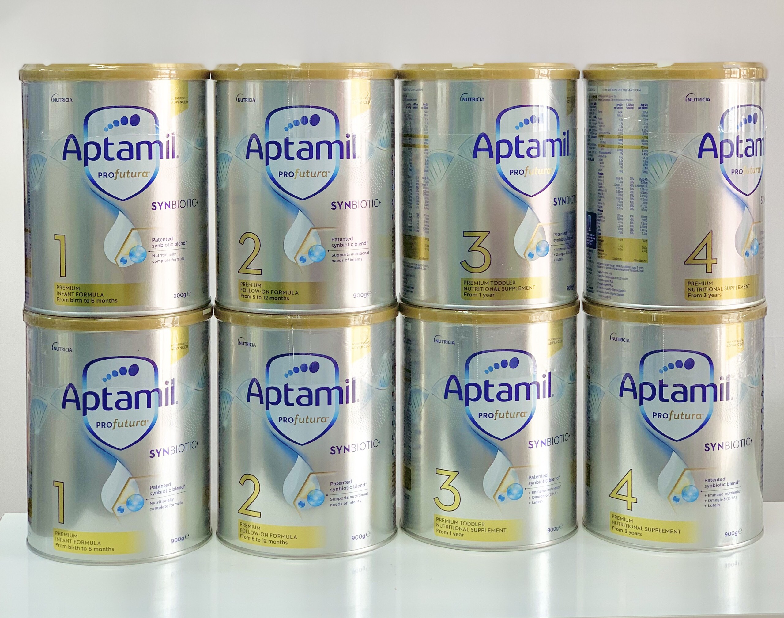 Sữa aptamil profutura úc 1,2,3,4 900gr