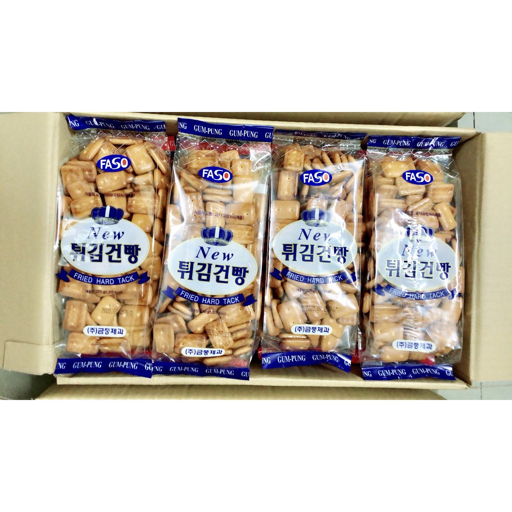 Bánh quy lúa mạch nướng new cracker geum pung - nhập khẩu hàn quốc