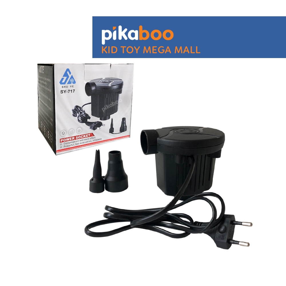Bơm điện phao bơi Pikaboo hai chiều hút thổi bơm phao bể bơi tiện lợi nhanh chóng
