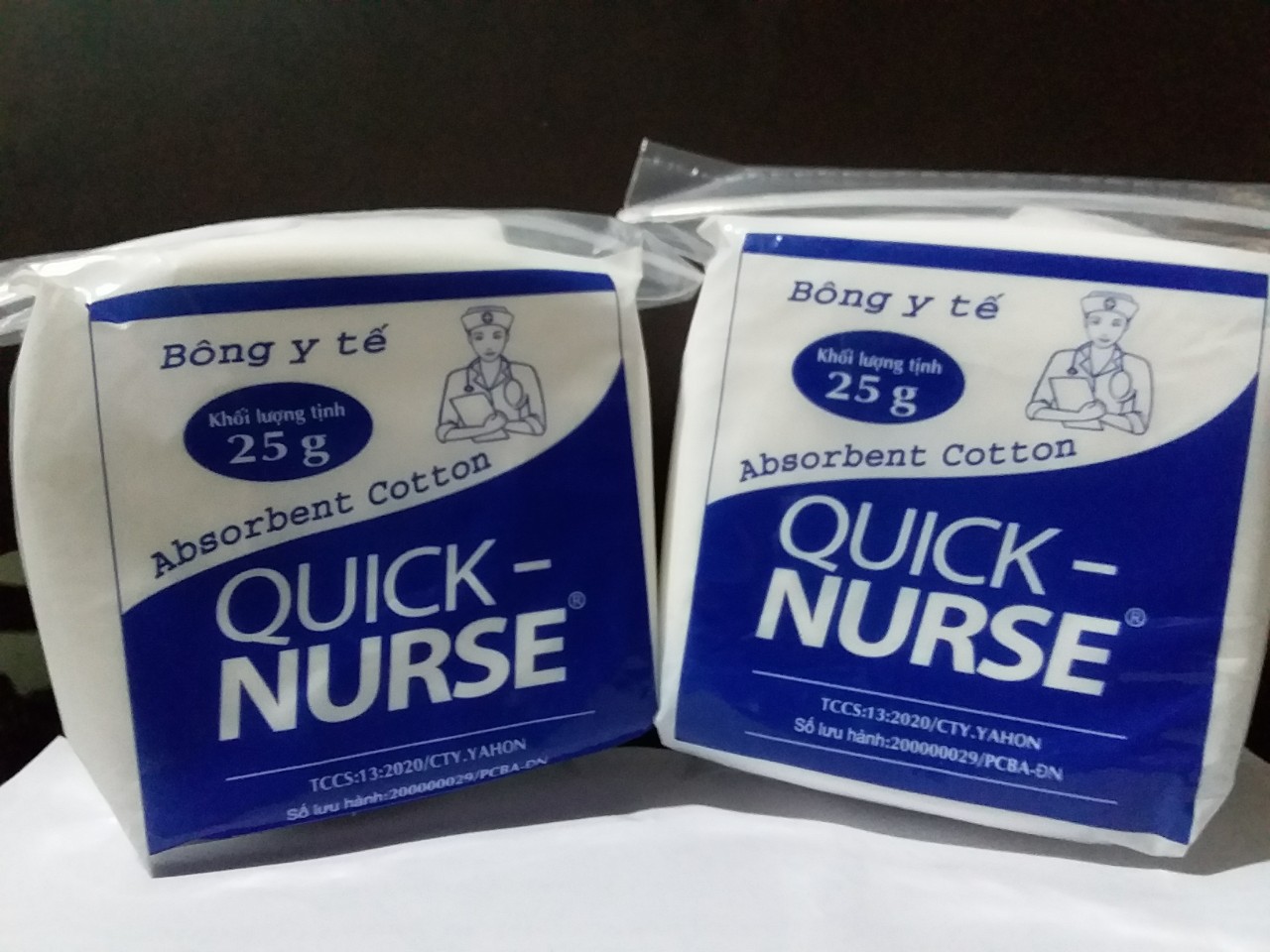 Combo 4 gói bông gòn y tế quick nurse