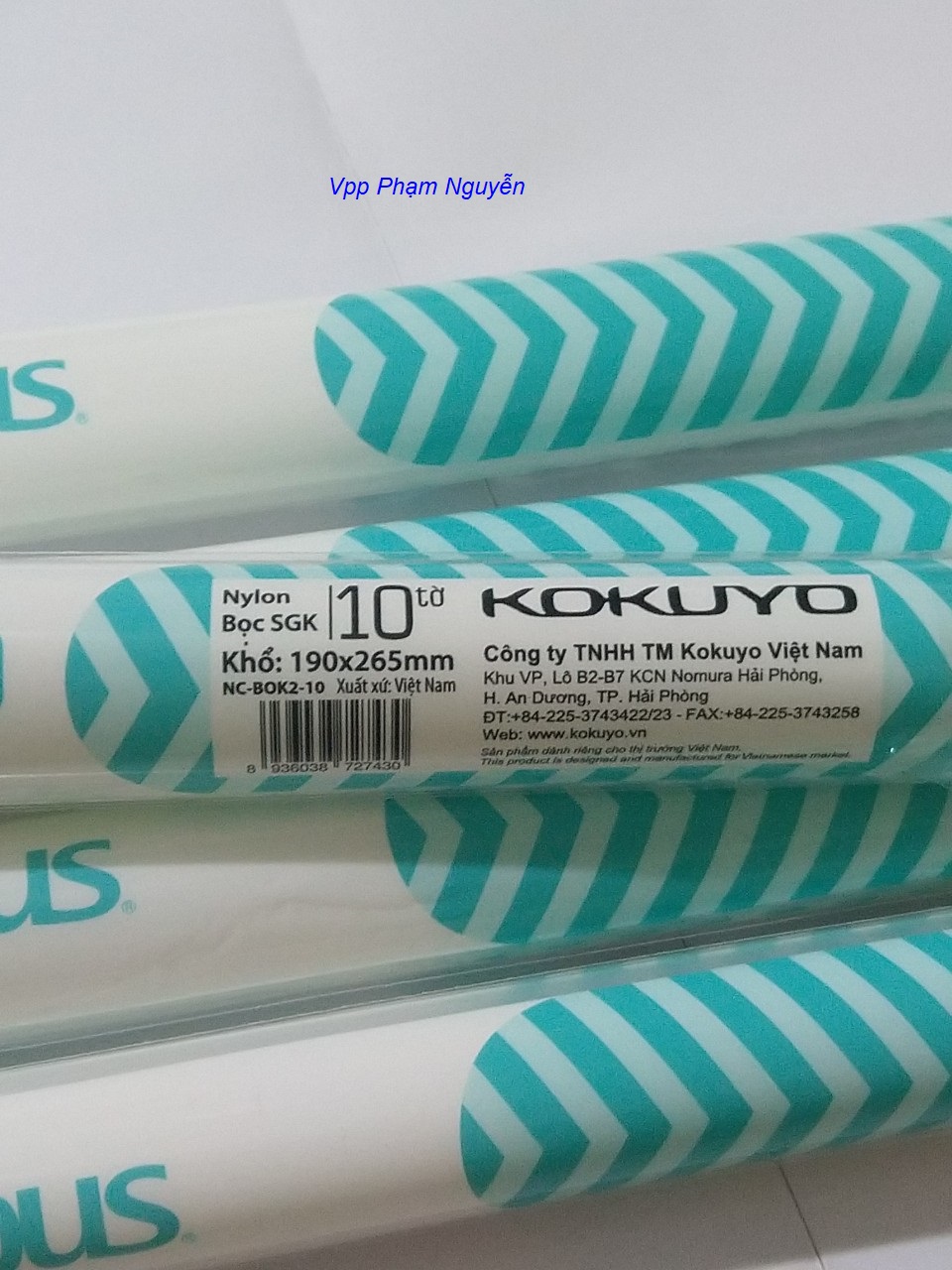 Túi 10 Bọc Nilon Bọc Sách Giáo Khoa  Campus - KT 190 x 265mm - Chất Liệu Nilon Trong, Dẻo, Bền