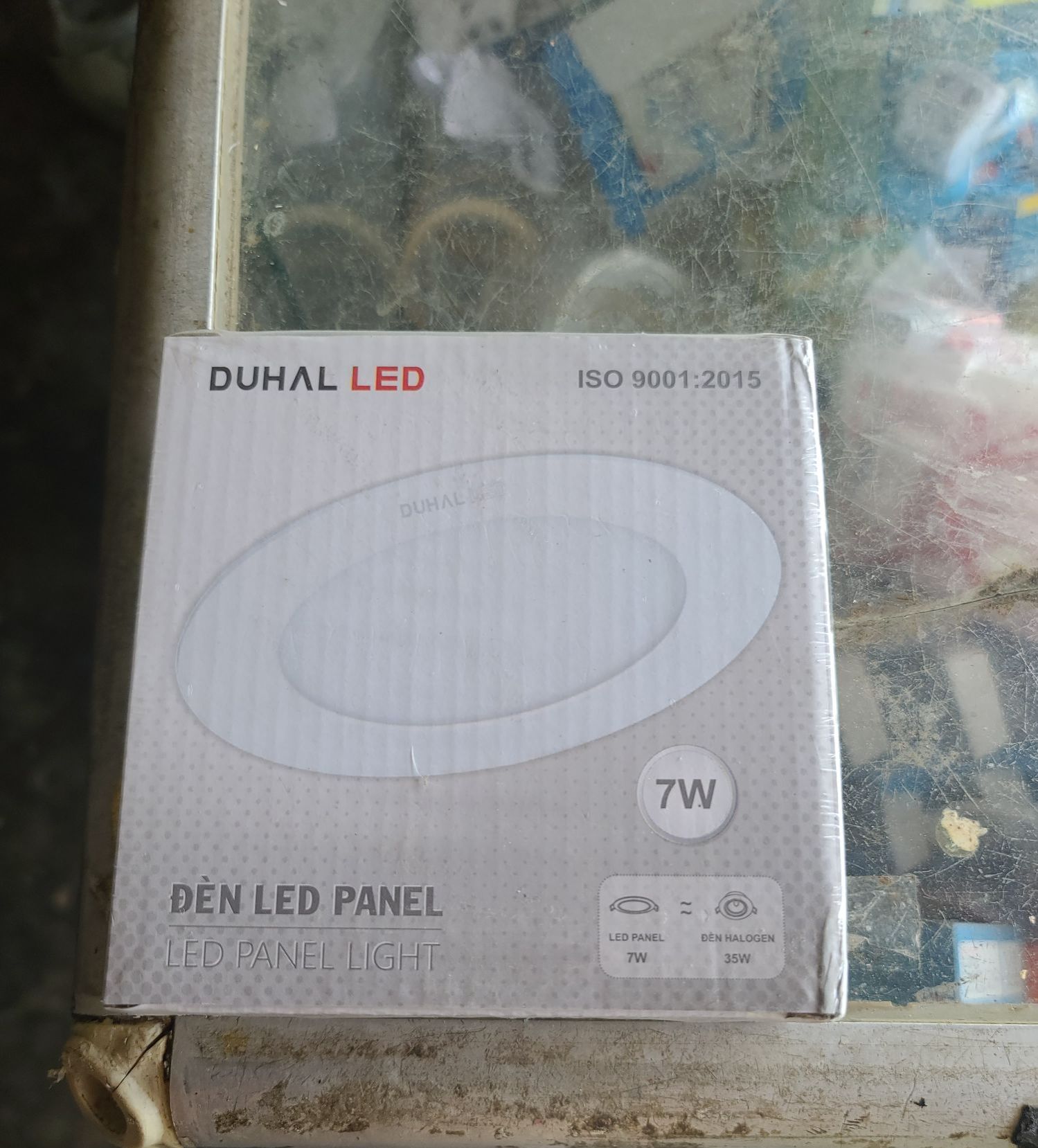 Bóng đèn led âm trần Duhal 7W chính hãng