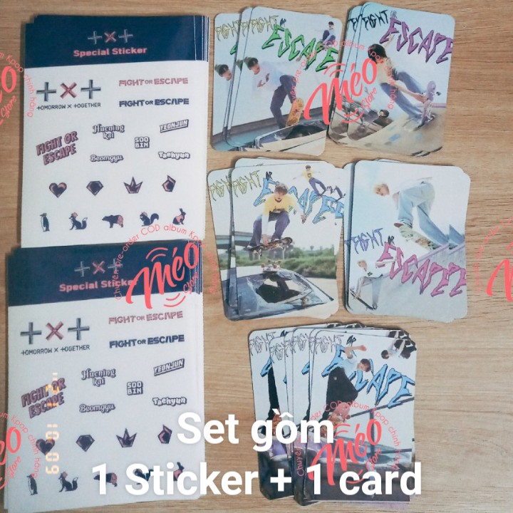 Có sẵn quà card pre TXT của Applemusic hàng chính hãng