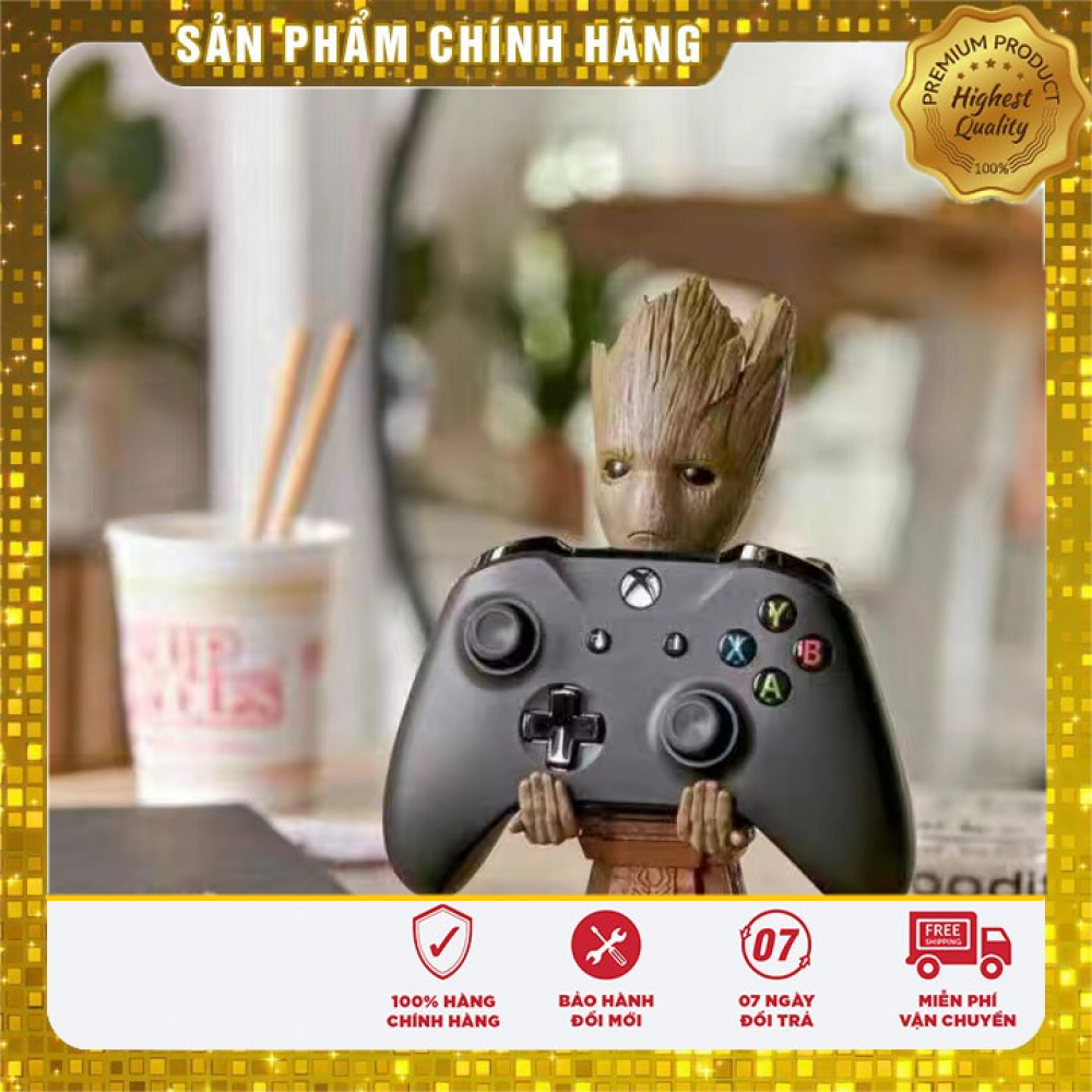 Tay cầm xbox one s đen chính hãng + cáp cable usb chơi game tối ưu cho fo4 / fo3 / pc