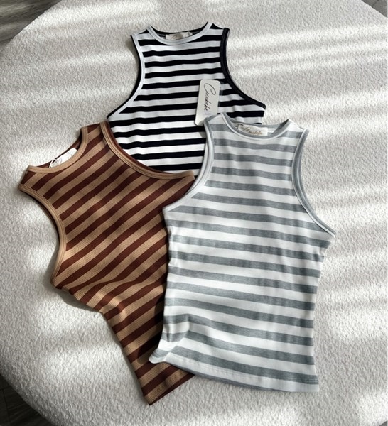 Áo ba lỗ sọc Cocobebe