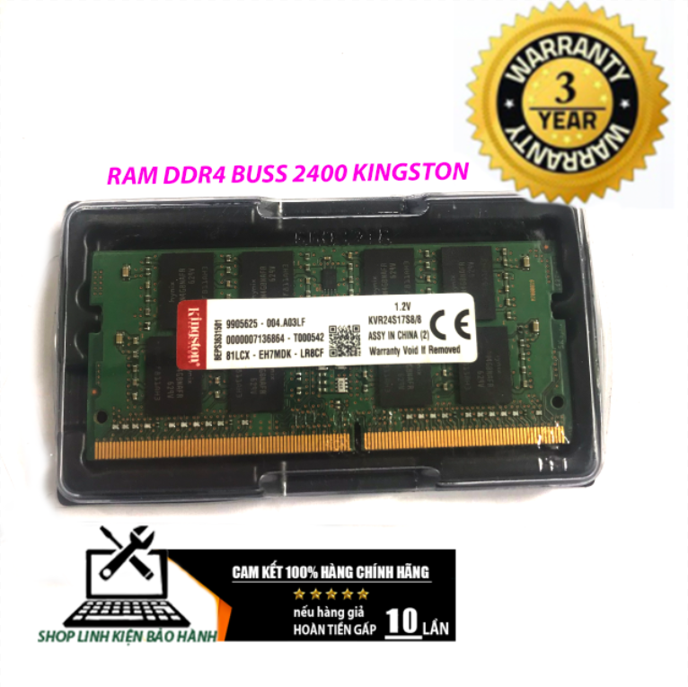 [HCM]RAM Kingston Skyhix DDR4 2400MHz 8GB Laptop Memory