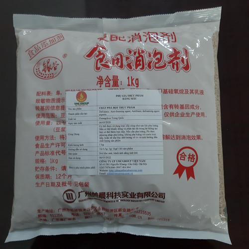 1kg chất phá bọt thực phẩm, chất chống tạo bọt - antifoam - antifoam