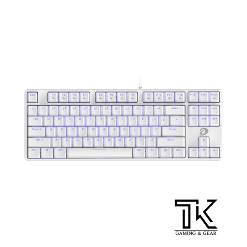 Bàn phím cơ dareu ek87 white