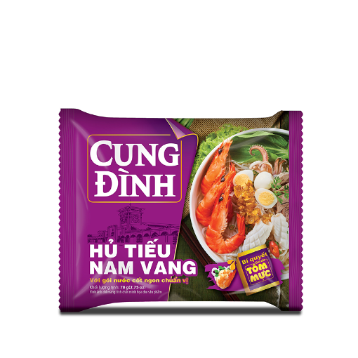 Hủ Tiếu Nam Vang Cung Đình Gói 78GR