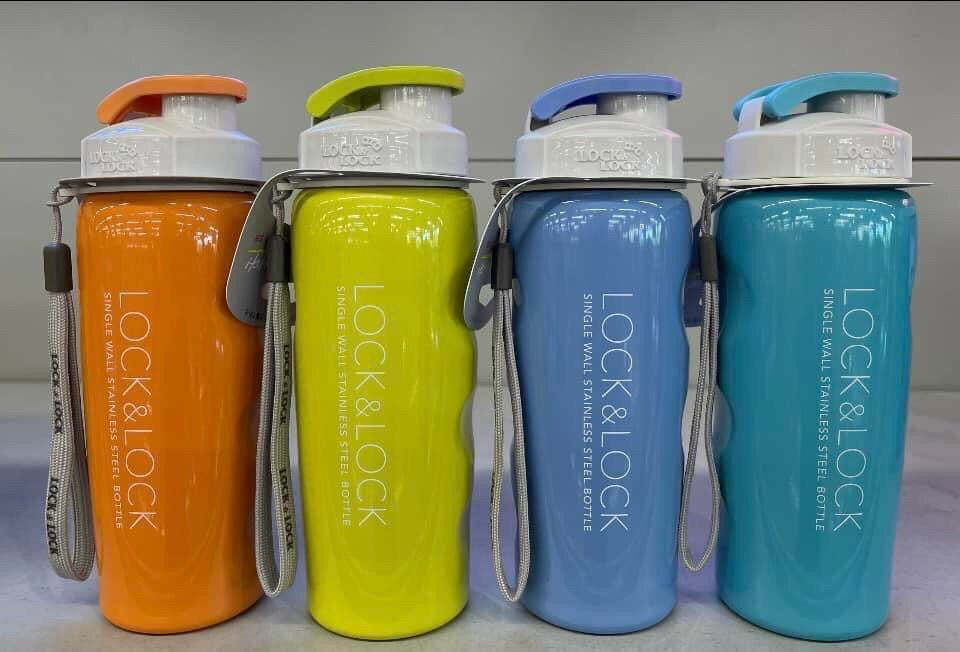 Bình nước thể thao lock&lock - 550ml - lhc210/ lhc211/ lhc212/ lhc213 - hàng chính hãng