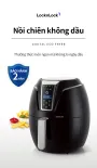 Nồi Chiên Không Dầu Điện Tử Lock&Lock Digital Eco Fryer 3.2L EJF361BLK