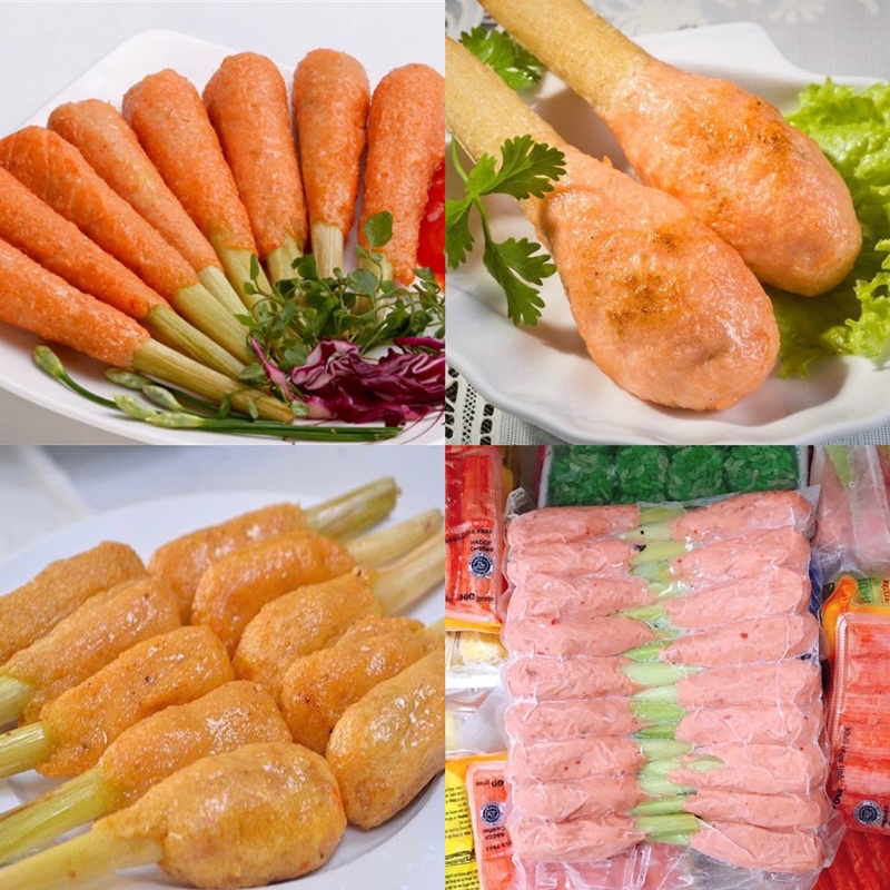 Chạo tôm quấn sả 500g