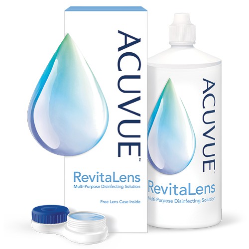 Nước dung dịch ngâm lens kính áp tròng thời trang cao cấp ACUVUE - MỸ Jhonson&Jhonson, diệt khuẩn, chống uv cao cấp
