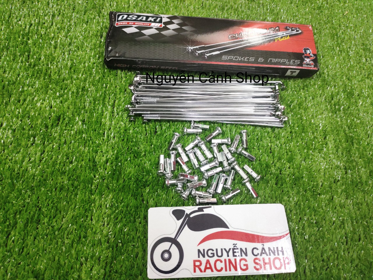 1 Bánh căm osaki 149-157-184 căm mạ crom