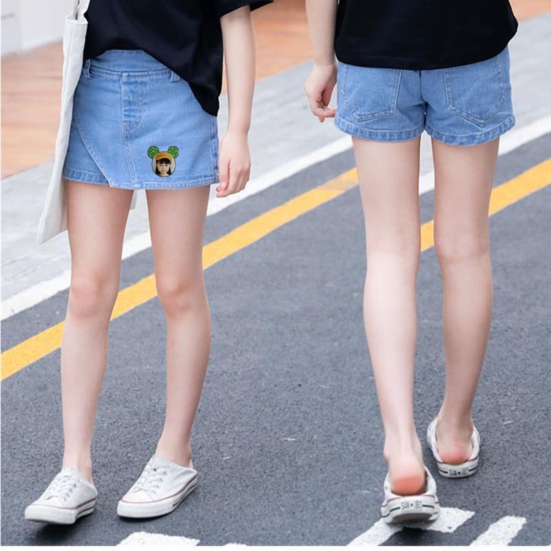 Quần Short Hảng Quảng Châu Cao Cấp Cho Bé Gái 4-9 Tuổi Giả váy Chữ A Phong Cách Hàn Quốc(QB4)