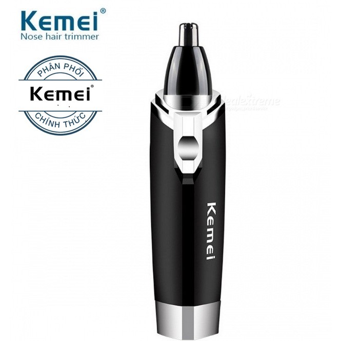 Máy Tỉa Lông Mũi, Cạo Râu, Lông Mày Kemei KM-6512 Đa Năng Dùng Pin Tiện Lợi – Bảo Hành Uy Tín 1 Đổi 1