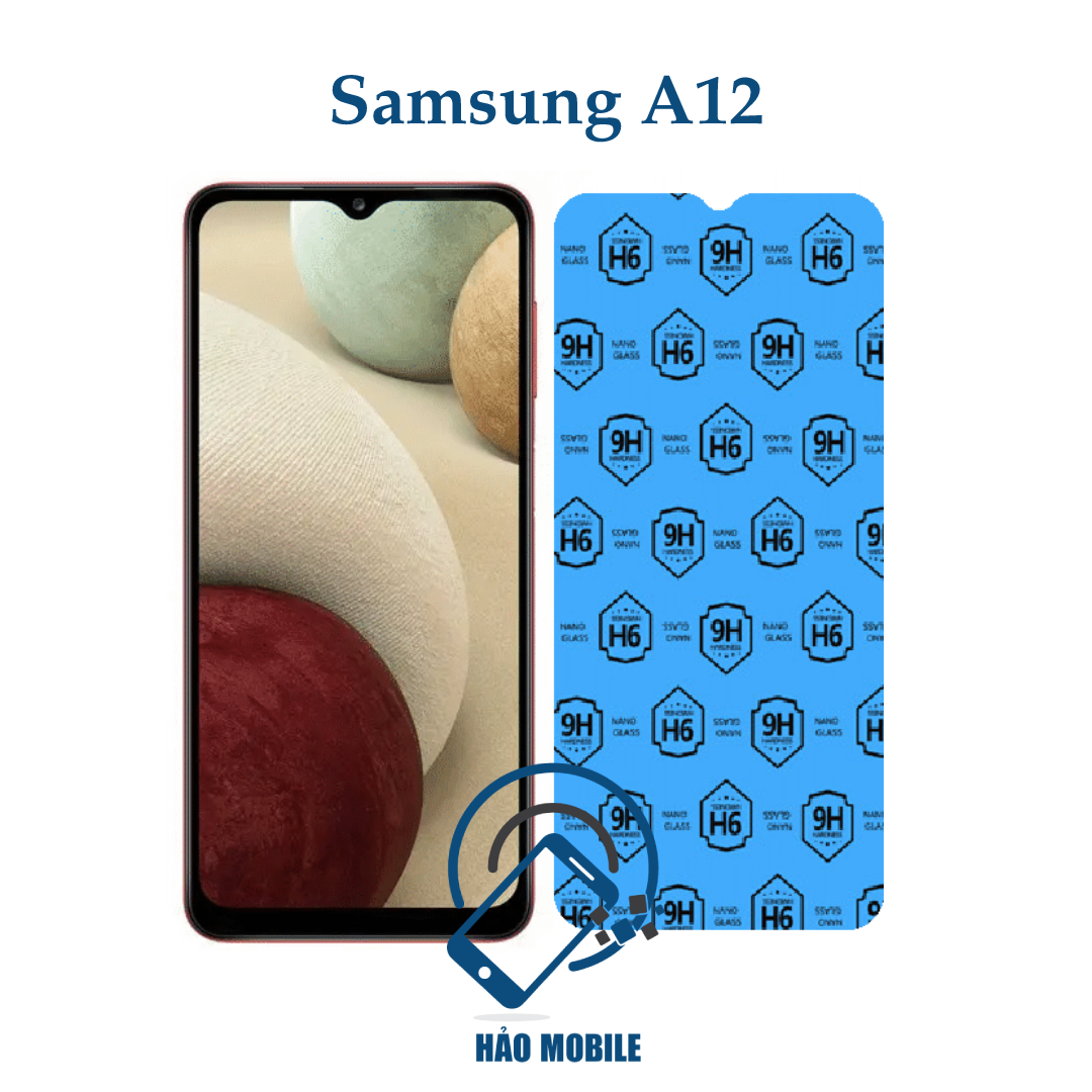 Dán cường lực dẻo nano Samsung A12