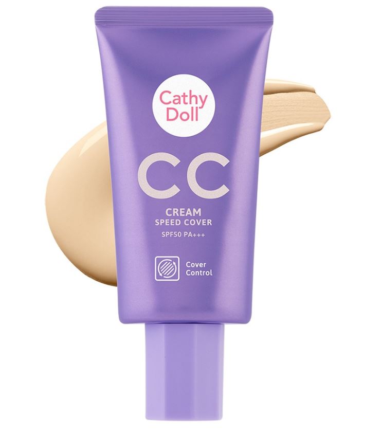 Kem nền cathy doll cc cream speed cover độ che phủ cao chống nắng tốt spf50 pa+++