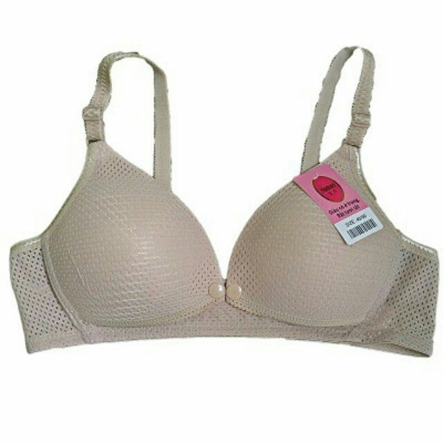 Áo ngực cho con bú thông hơi, Set 3 áo bú loại mở cúc trước tiện Jett- Shop