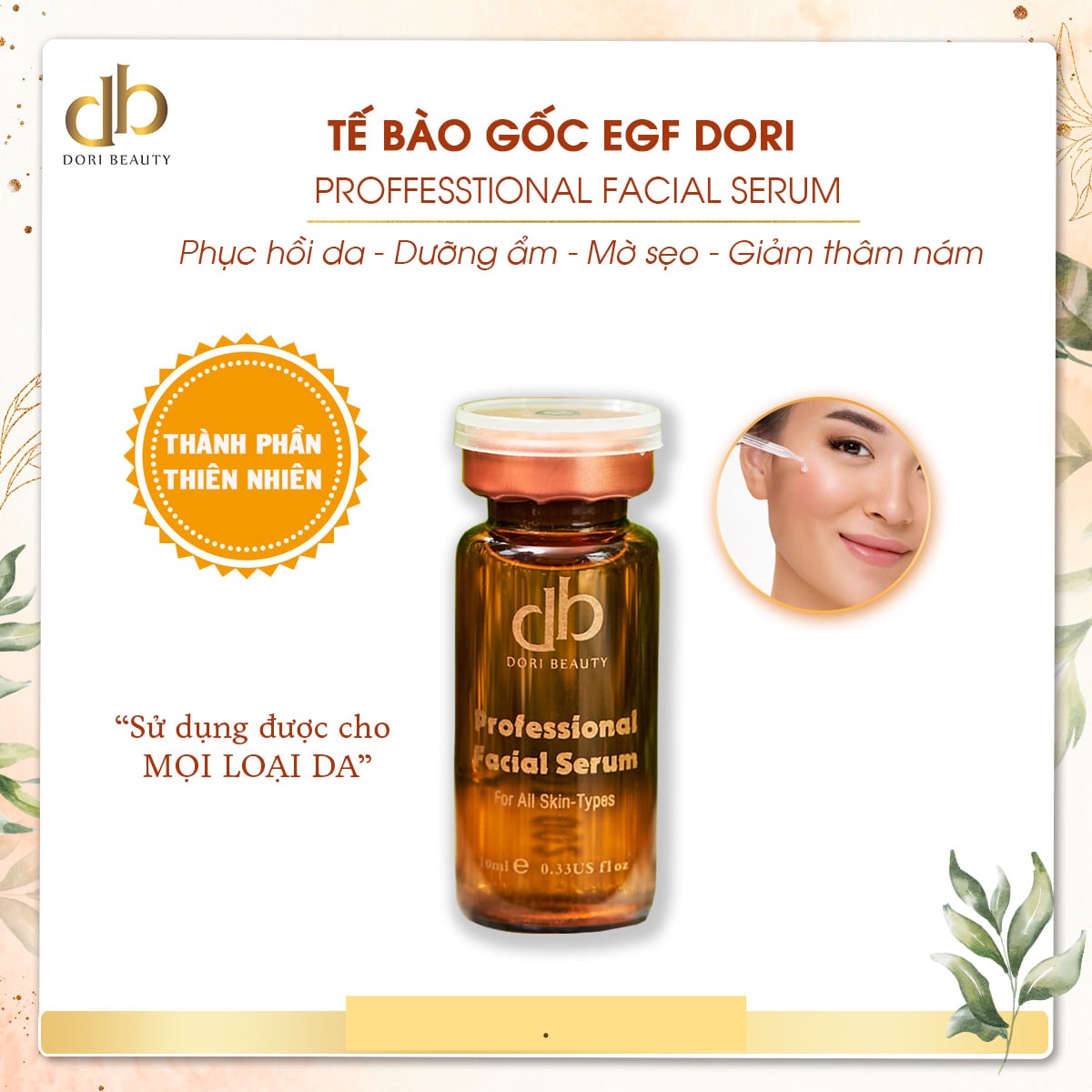 Serum tế bào gốc egf dori