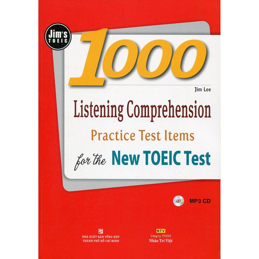 Ns minh tâm - sách - 1000 listening comprehension practice test items for the new toeic test - tái bản 2016