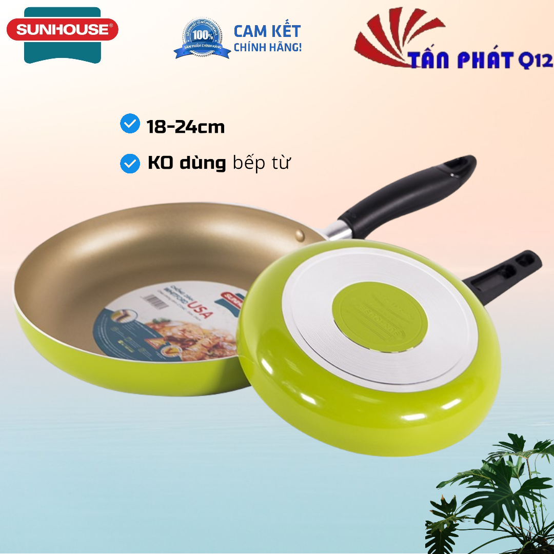 Chảo cặp sunhouse 18/24cm