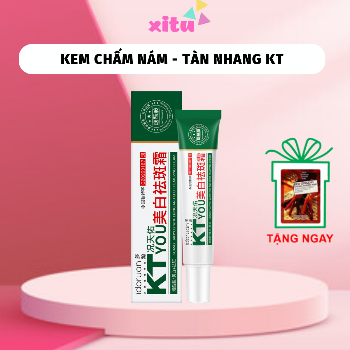 Kem chấm nám - tàn nhan KT