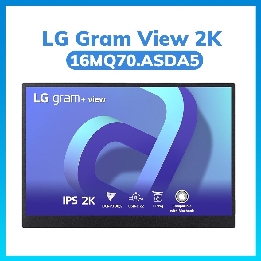 ▲◎ màn hình di động lg gram view 16mq70.asda5 16″ 2k wqxga ips type-c