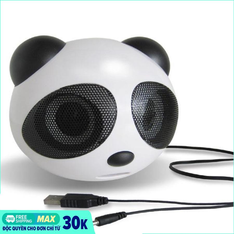 Loa mini T3 hình gấu trúc giá rẻ - Loa mini Panda dùng cho pc, loa giá rẻ phù hợp cho sinh viên - loa mini cầm tay, dễ đút túi mang du lịch