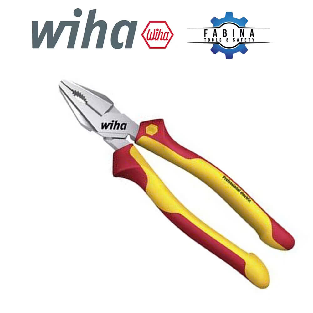 Kìm cắt cộng lực nút bấm wiha 38191 bicut 200mm cách điện 1000v